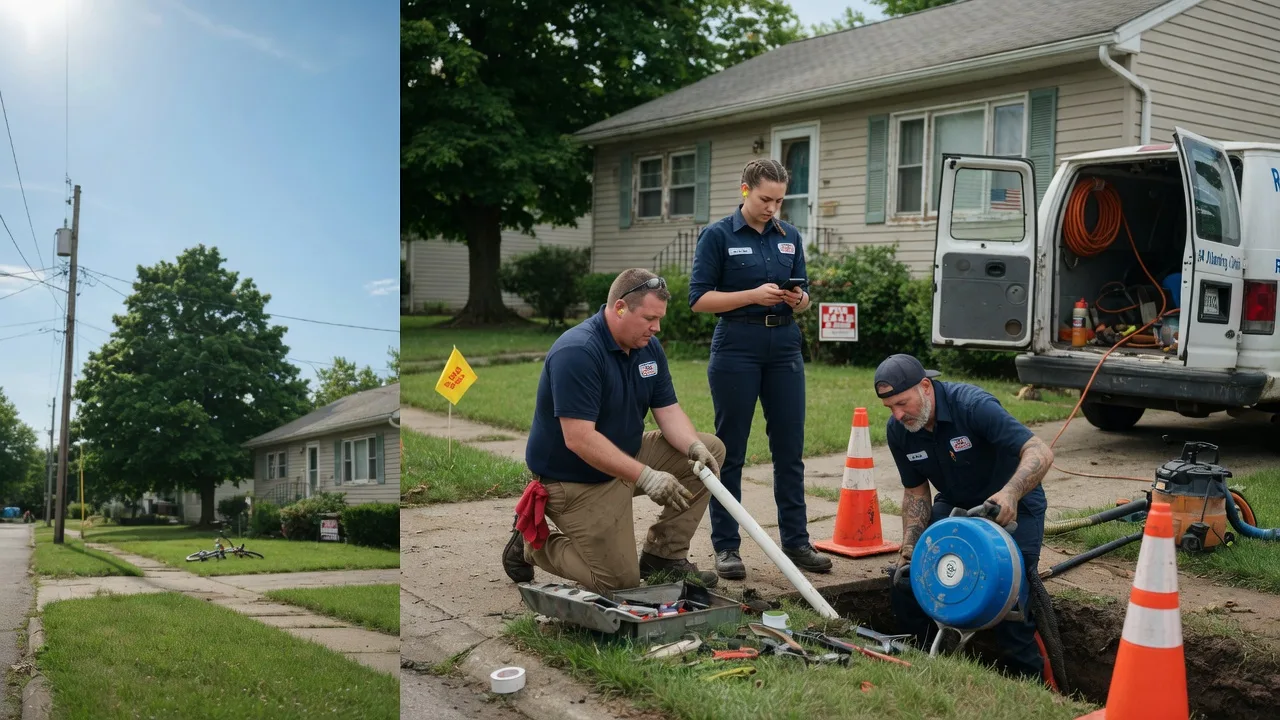 Sewer Line Repair in Hazel Hurst, PA near me